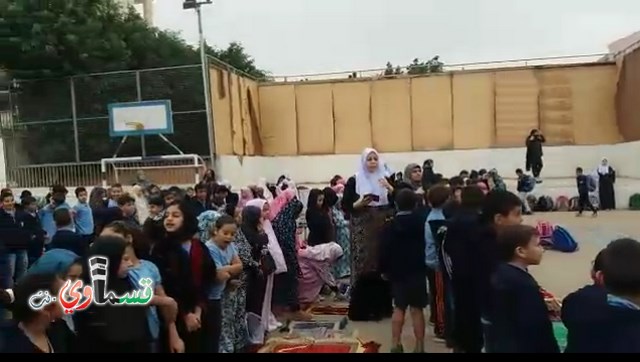 فيديو: طلاب مدرسة جنة ابن رشد يؤدون صلاة الاستسقاء في ساحة المدرسة بعد انحباس الامطار 
